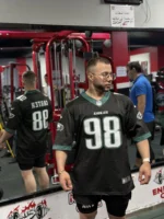 ⁦NFL Jersy Noir 98⁩ - الصورة ⁦5⁩