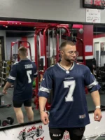 ⁦NFL Jersy Bleu nuit⁩ - الصورة ⁦6⁩