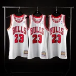 NBA Jersy Bulls Blanc