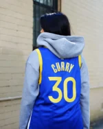 ⁦NBA Jersy Golden state Bleu⁩ - الصورة ⁦3⁩