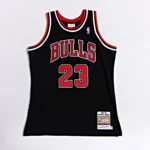 ⁦NBA Jersy Bulls Noir⁩ - الصورة ⁦2⁩
