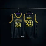 NBA Jersy Lakers Noir