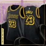 ⁦NBA Jersy Lakers Noir⁩ - الصورة ⁦3⁩
